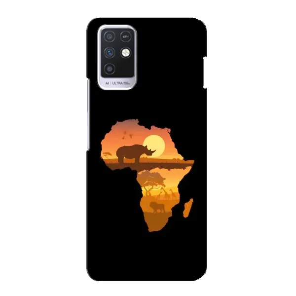 Чехол с рисунком «Карта» для Infinix Note 10 Чехол с рисунком «Карта» для Infinix Note 10
