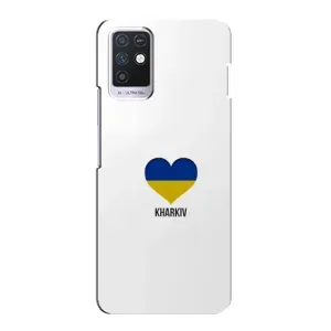 Чехлы силиконовые (Город Харьков) на Инфиникс Нот 10 (Kharkiv)