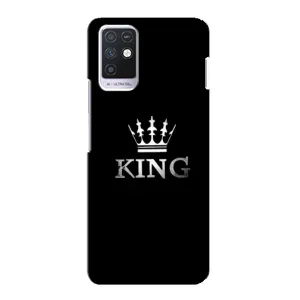 Чохол (Корона на чорному фоні) для Інфінікс Нот 10 (KING)