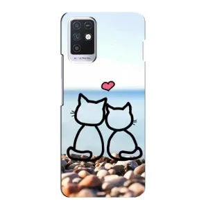 Силіконові Чохли Коханій людині для Infinix Note 10 (Котейки)