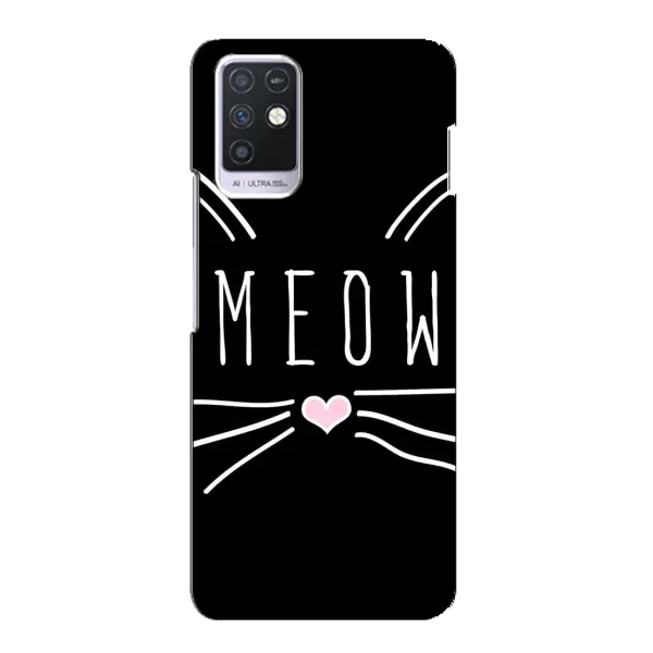 Чехол с рисунком «КОТИК MEOW» для Infinix Note 10 Чехол с рисунком «КОТИК MEOW» для Infinix Note 10