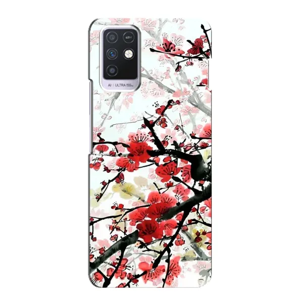 Чехол с рисунком «Красивая Сакура» для Infinix Note 10 Чехол с рисунком «Красивая Сакура» для Infinix Note 10