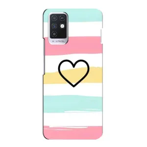 Чохли з тематикою "Маленькі Сердчеки" на Infinix Note 10 (Гарне сердечко)