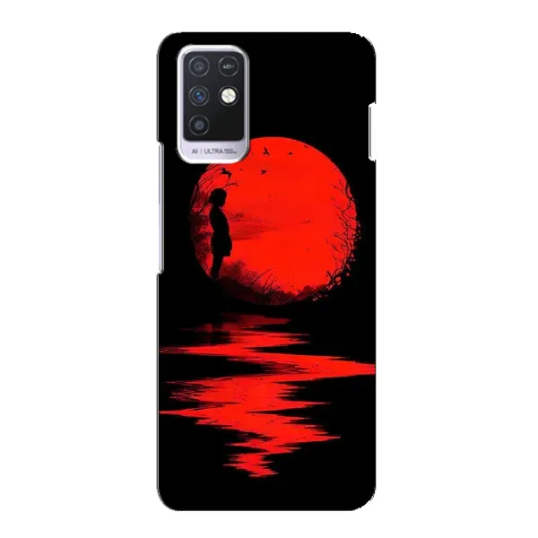 Чехол с рисунком «Красный Закат» для Infinix Note 10 Чехол с рисунком «Красный Закат» для Infinix Note 10