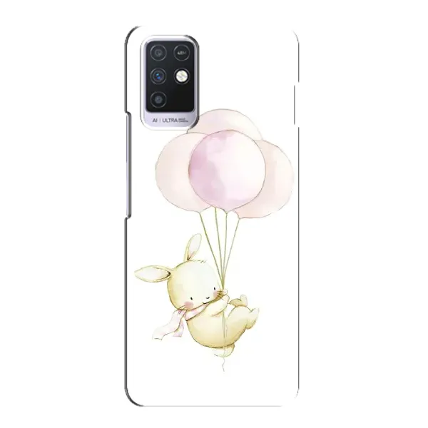 Чехол с рисунком «Кролик и шарики» для Infinix Note 10 Чехол с рисунком «Кролик и шарики» для Infinix Note 10