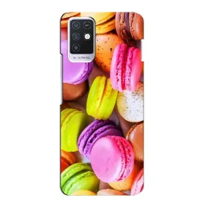 Чохол з зображенням смачної їжі для Infinix Note 10 (Макаруни)