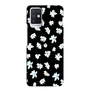 Чехол с ромашками на Infinix Note 10 (Маленькие ромашки)