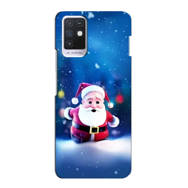 Чехол с рисунком «Маленький Дед Мороз» для Infinix Note 10 Чехол с рисунком «Маленький Дед Мороз» для Infinix Note 10