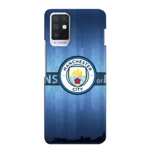 Силиконовые Чехлы принт Футбол на Infinix Note 10 (ManCity)