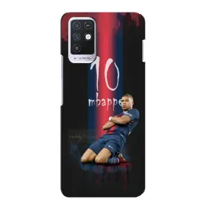 Чехол (TPU) с Футболистом на Infinix Note 10 (MBAPPE 10)
