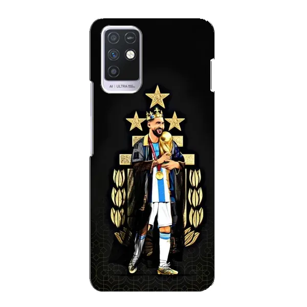 Чехол с рисунком «Месси король» для Infinix Note 10 Чехол с рисунком «Месси король» для Infinix Note 10