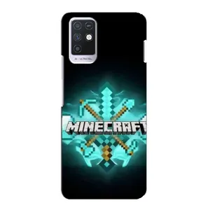 Чехол майнкрафт для Infinix Note 10 (MineCraft 2)