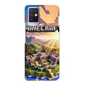 Чехол майнкрафт для Infinix Note 10 (MINECRAFT)