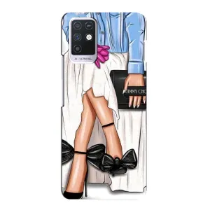 Силіконовый Чохол на Infinix Note 10 з картинкой Модных девушек (Мода)