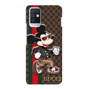 Чехлы Бренд GUCCI для Infinix Note 10 (Маус Гуччи)