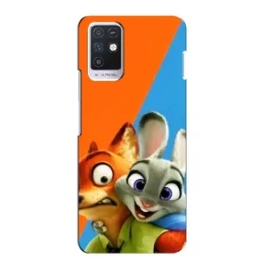 Чехлы ЗВЕРОПОЛИС для Infinix Note 10 (Ник и Хопс)