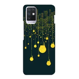 Силіконові Чохли Коханій людині для Infinix Note 10 (Нічне місто)