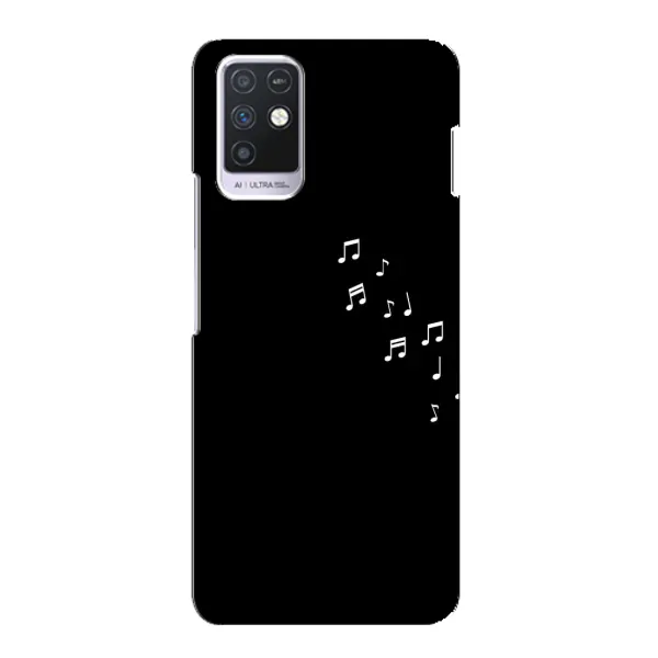 Чехол с рисунком «Ноты» для Infinix Note 10