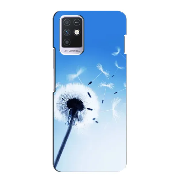 Чехол с рисунком «Одуванчик на голубом» для Infinix Note 10 Чехол с рисунком «Одуванчик на голубом» для Infinix Note 10