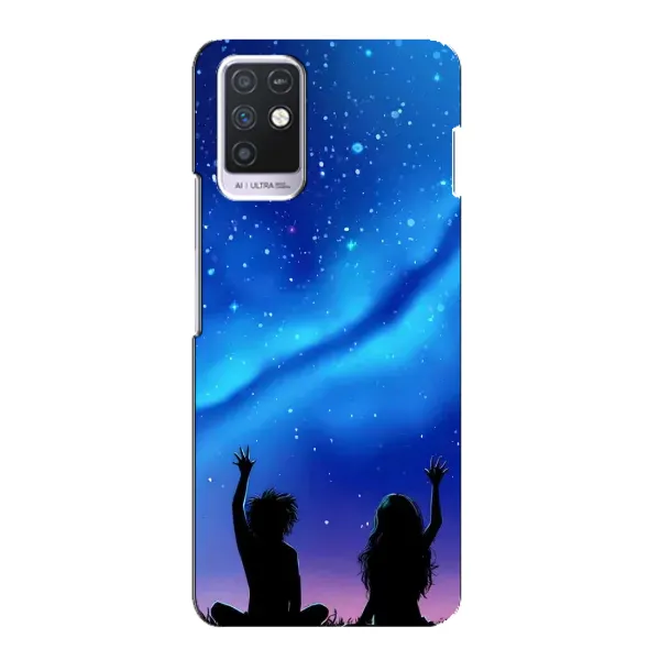 Чехол с рисунком «Парочка» для Infinix Note 10 Чехол с рисунком «Парочка» для Infinix Note 10