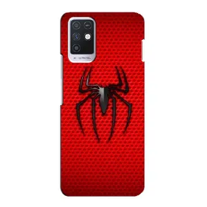 Чехол Супергерой Человека Паука на Infinix Note 10 (Паук марвел)