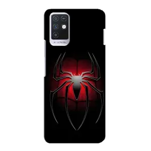 Чехол Супергерой Человека Паука на Infinix Note 10 (Паук)