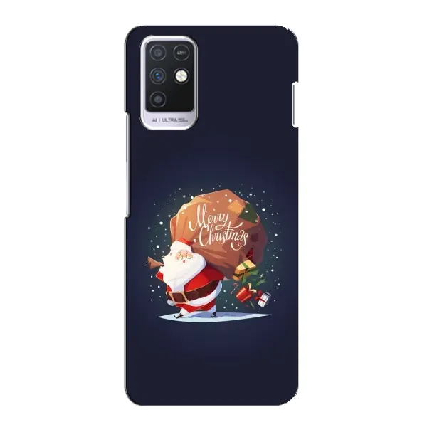 Чехол с рисунком «Подарки от Санты» для Infinix Note 10 Чехол с рисунком «Подарки от Санты» для Infinix Note 10
