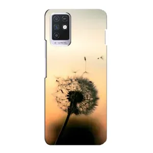 Силиконовый Чехол с одуванчиками на Infinix Note 10 (Роздумаханый одуванчик)
