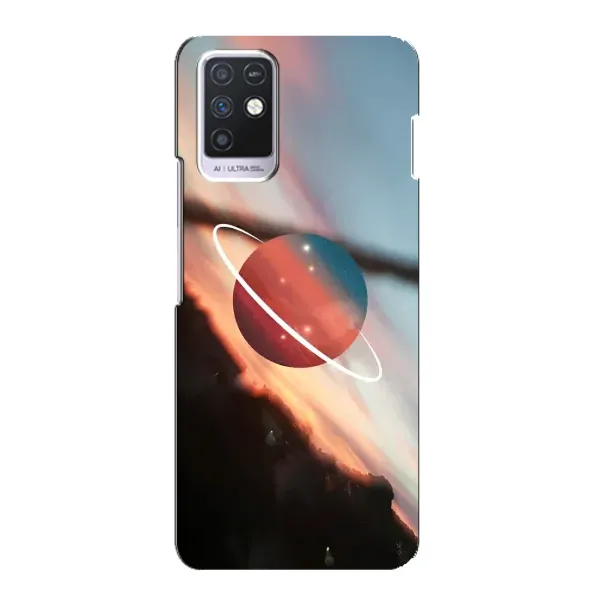 Чехол с рисунком «Сатурн» для Infinix Note 10 Чехол с рисунком «Сатурн» для Infinix Note 10