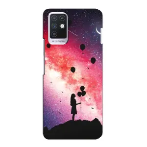 Силіконові Чохли Коханій людині для Infinix Note 10 (Кулі в небі)