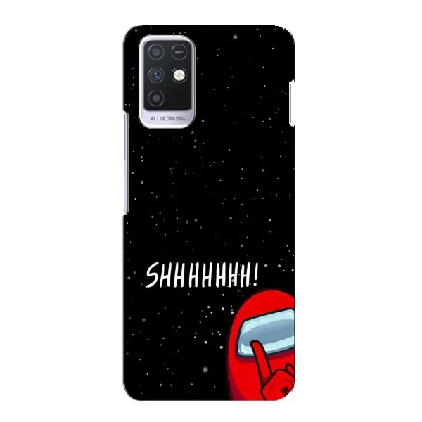 Чехол с рисунком «SHHHHH» для Infinix Note 10 Чехол с рисунком «SHHHHH» для Infinix Note 10