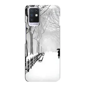 Чехлы на Новый Год Infinix Note 10 (Снегом замело)