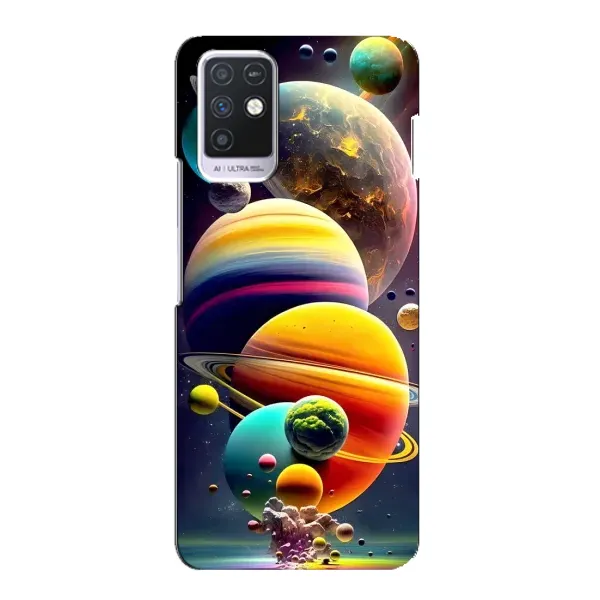 Чехол с рисунком «Солнечна система» для Infinix Note 10 Чехол с рисунком «Солнечна система» для Infinix Note 10
