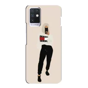 Силіконовый Чохол на Infinix Note 10 з картинкой Модных девушек (Стильна)