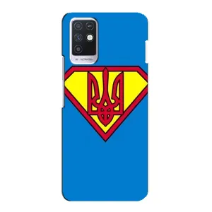 Чехол с картинкой (Патриотический ГЕРБ) на Infinix Note 10 (Super - Герб)