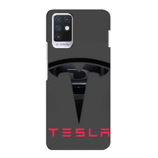 Чехол с рисунком «Logo TESLA» для Infinix Note 10 Чехол с рисунком «Logo TESLA» для Infinix Note 10