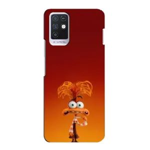Чехол Головоломка для Infinix Note 10 - (AlphaPrint) (Тревожность)