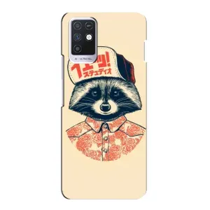 Силиконовый Чехол с Енотами на Infinix Note 10 (В кепчику)