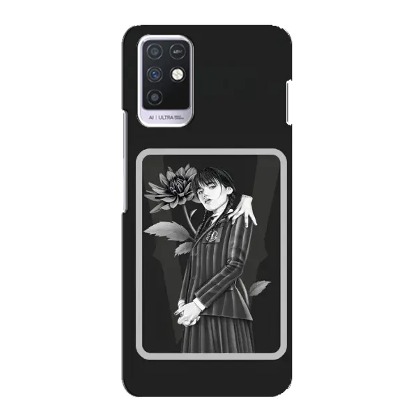 Чехол с рисунком «Венсдей картина» для Infinix Note 10 Чехол с рисунком «Венсдей картина» для Infinix Note 10