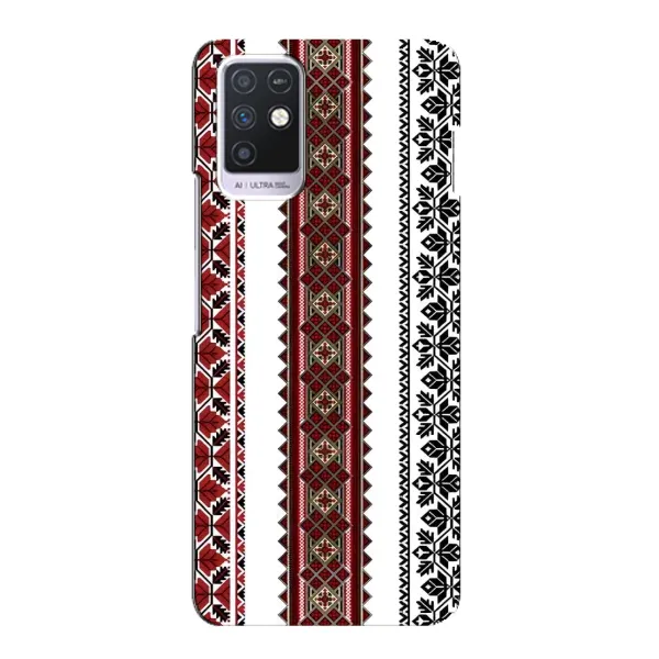 Чехол с рисунком «Вышиваночки» для Infinix Note 10 Чехол с рисунком «Вышиваночки» для Infinix Note 10