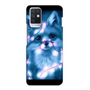 Чехол с Лисичкой для Infinix Note 10 (Яркая Лиса)