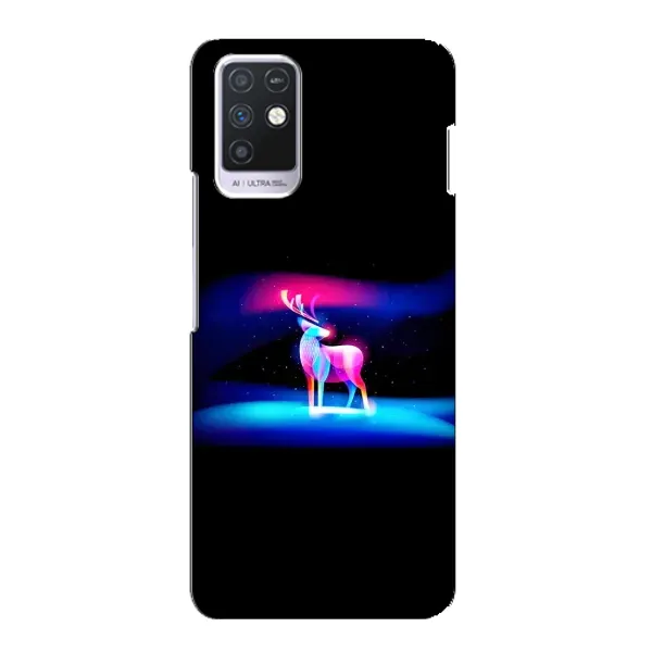 Чехол с рисунком «Яркий олень» для Infinix Note 10 Чехол с рисунком «Яркий олень» для Infinix Note 10