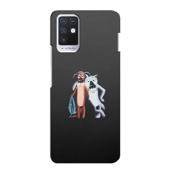 Чехол с рисунком «Шо, опять» для Infinix Note 10
