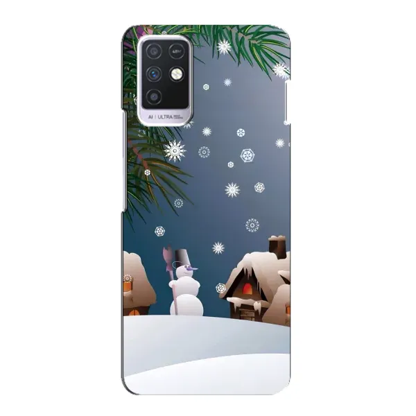 Чехол с рисунком «Зима» для Infinix Note 10 Чехол с рисунком «Зима» для Infinix Note 10