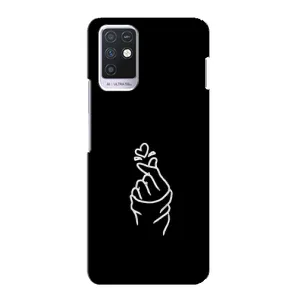 Чохол (Знак сердечка) для Infinix Note 10 (Знак Сердечка)
