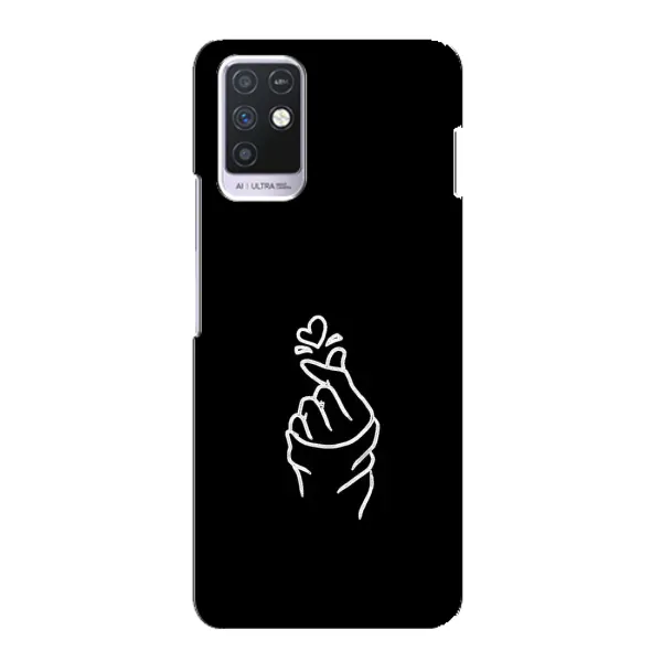 Чехол с рисунком «Знак Сердечка» для Infinix Note 10 Чехол с рисунком «Знак Сердечка» для Infinix Note 10