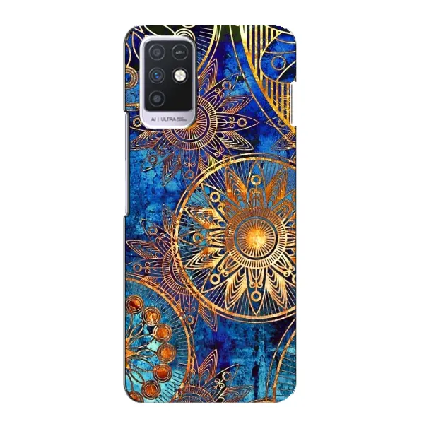 Чехол с рисунком «Золотые узоры» для Infinix Note 10 Чехол с рисунком «Золотые узоры» для Infinix Note 10