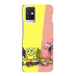 Чехлы с Патриком на Infinix Note 10 (Звонок)