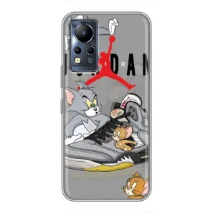 Силіконовый Чохол Nike Air Jordan на Інфінікс Нот 11 Про (Air Jordan)