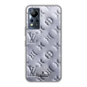 Текстурний Чохол Louis Vuitton для Інфінікс Нот 11 Про (Білий ЛВ)